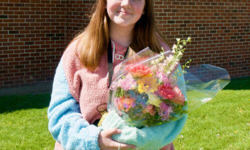 Photo of Rhiannon Cass, the 2021 Blakesley Eighth Grade Scholarship winner.