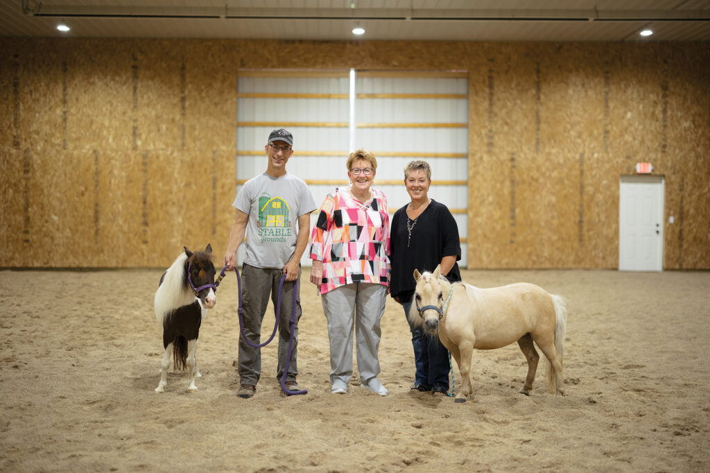 Kahlil Shertz, Jane Allen and Kori Cripe